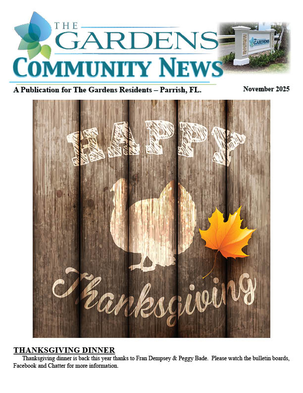 The Gardens Homeowner Association